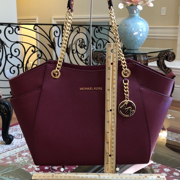 Authentic Michael Kors jet set handbag&wallet&pom - Picture 4 of 8